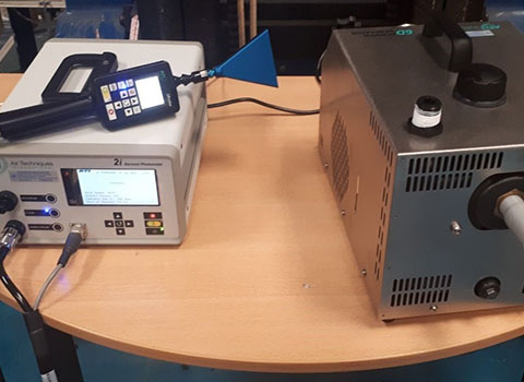 LEC prestation :Photomètres et générateurs d’aérosol