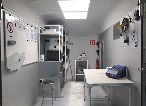 LEC prestation :Unité de contrôle mobile